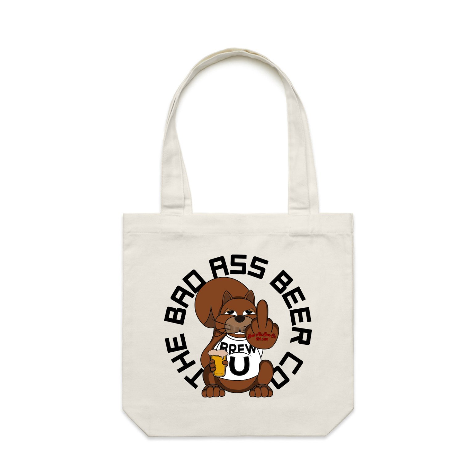 BAD ASS TOTE - NATURAL